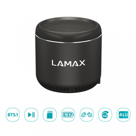 LAMAX Sphere2 Mini 5W Bluetooth hangszóró LAMAX Sphere2 Mini 5W Bluetooth hangszóró